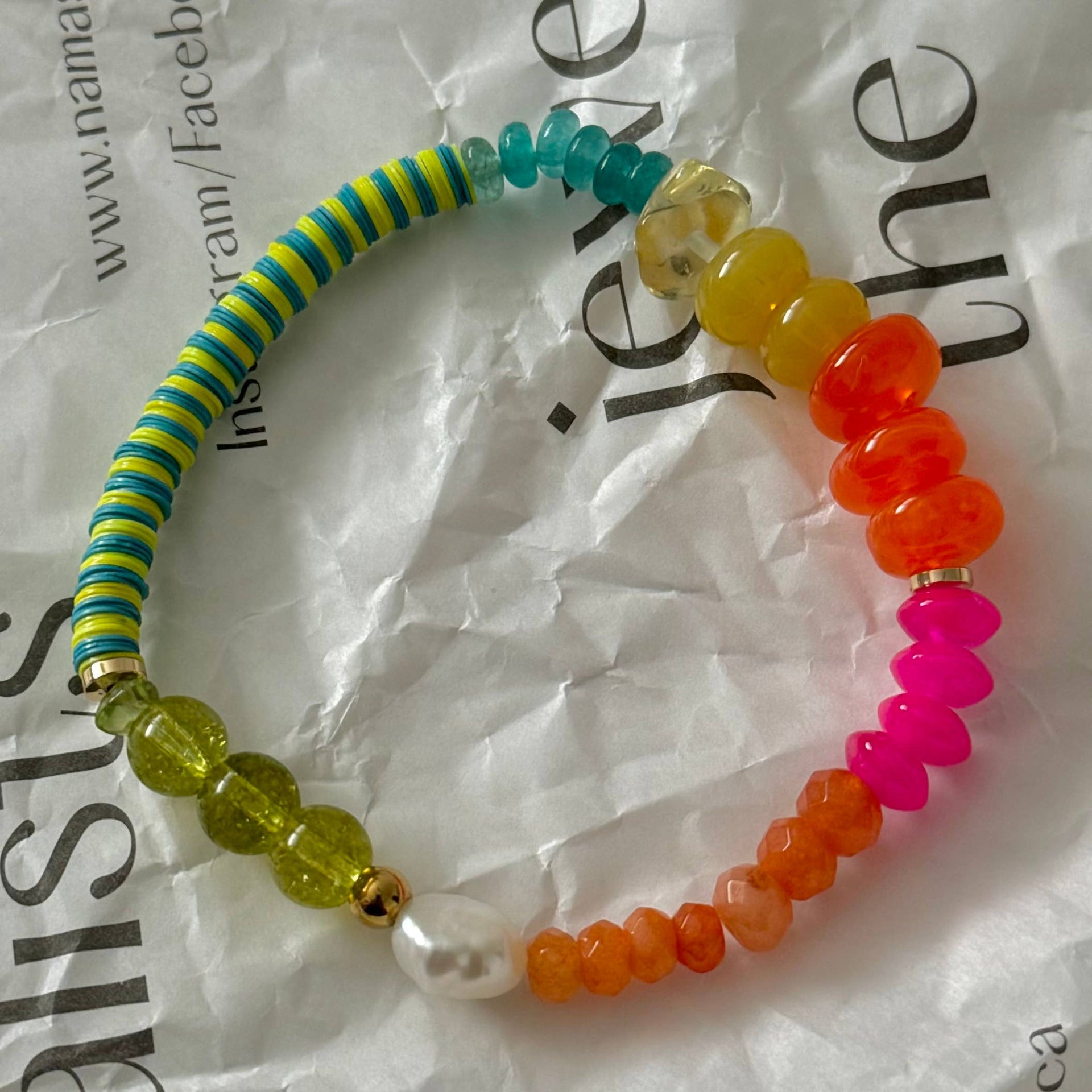 Dania Bracelet pink