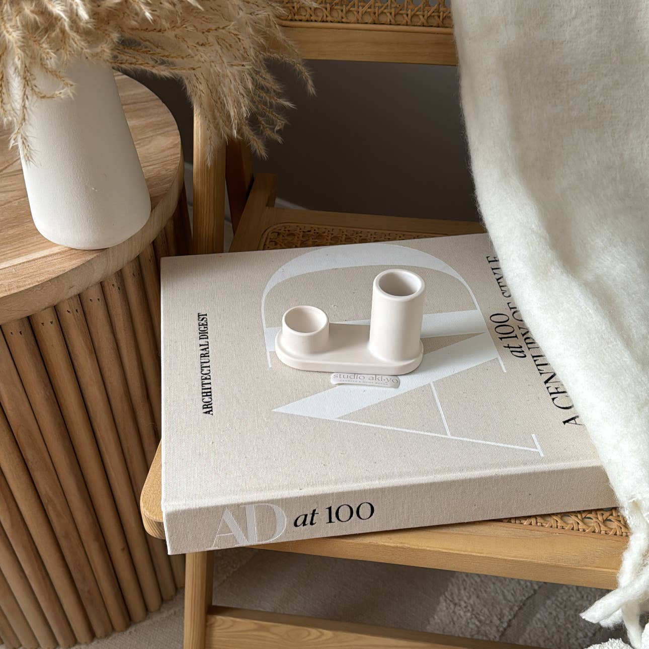 Round Incense Stick Holder Set | Minimalist Incense Burner