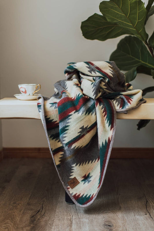 Inca Cloud Alpaca Throw Blanket