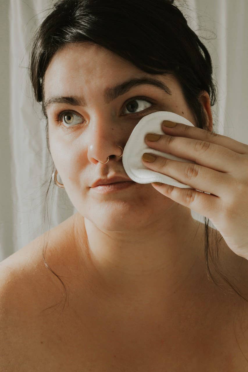 Reusable Makeup Remover Pads | Bamboo Cotton (12x Rounds)