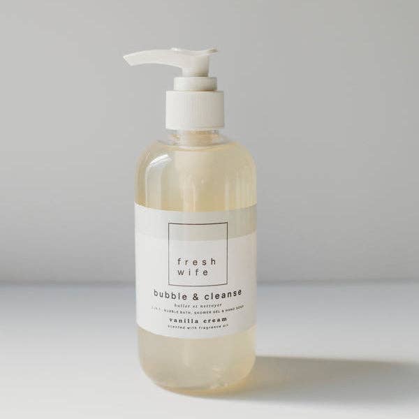 Vanilla Cream Bubble & Cleanse