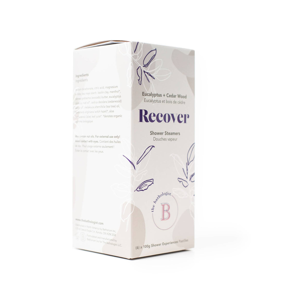 The Bathologist Recover Shower Steamers