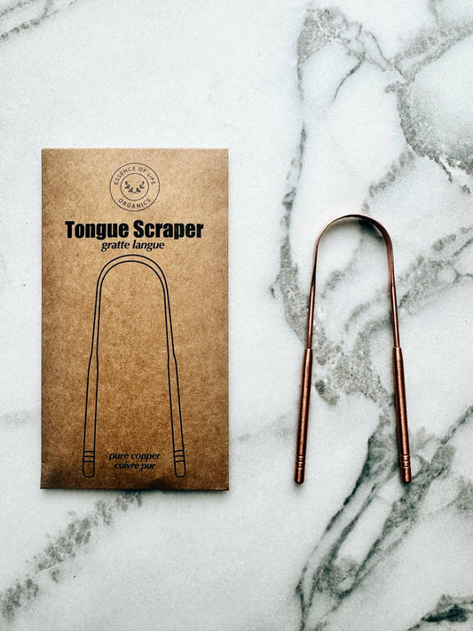 Copper Tongue Scraper