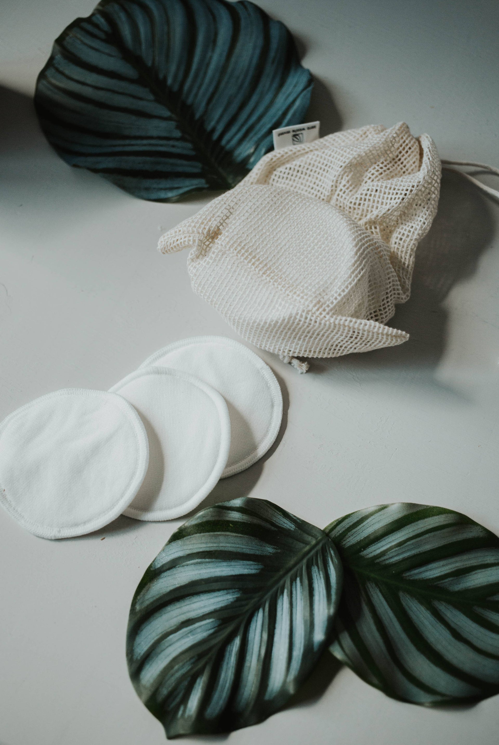 Reusable Makeup Remover Pads | Bamboo Cotton (12x Rounds)