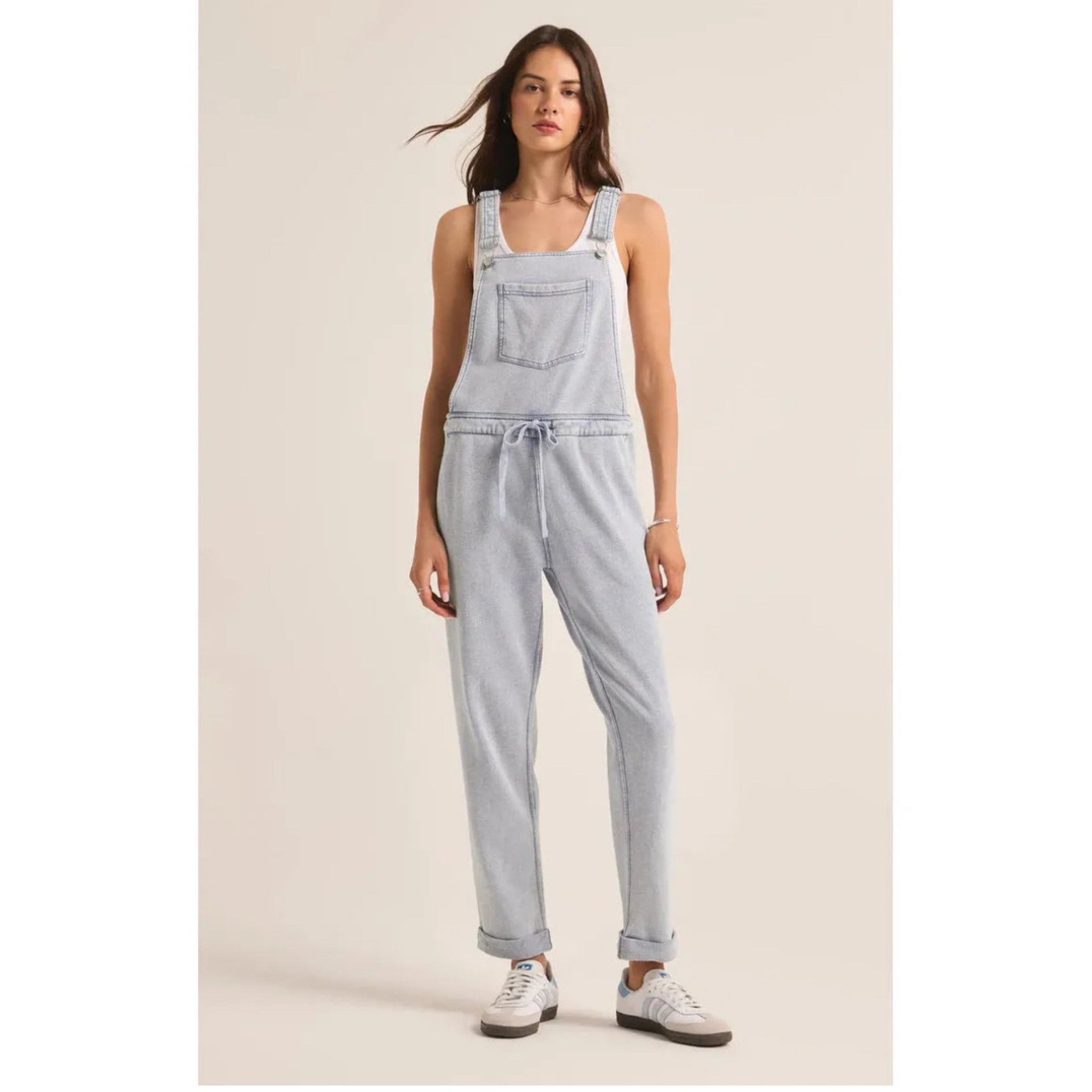 Z Supply Knit Denim Overall