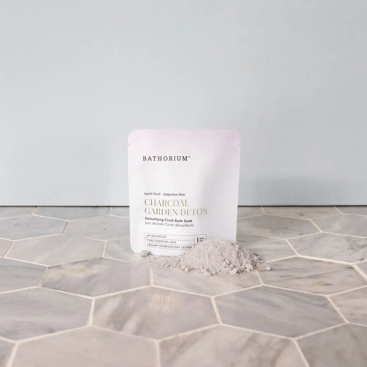Charcoal Garden Detox Crush Bath Soak 120g