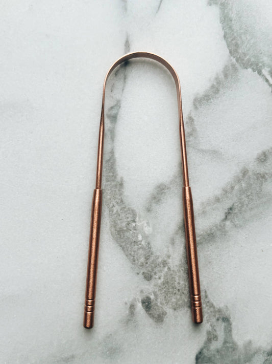 Copper Tongue Scraper
